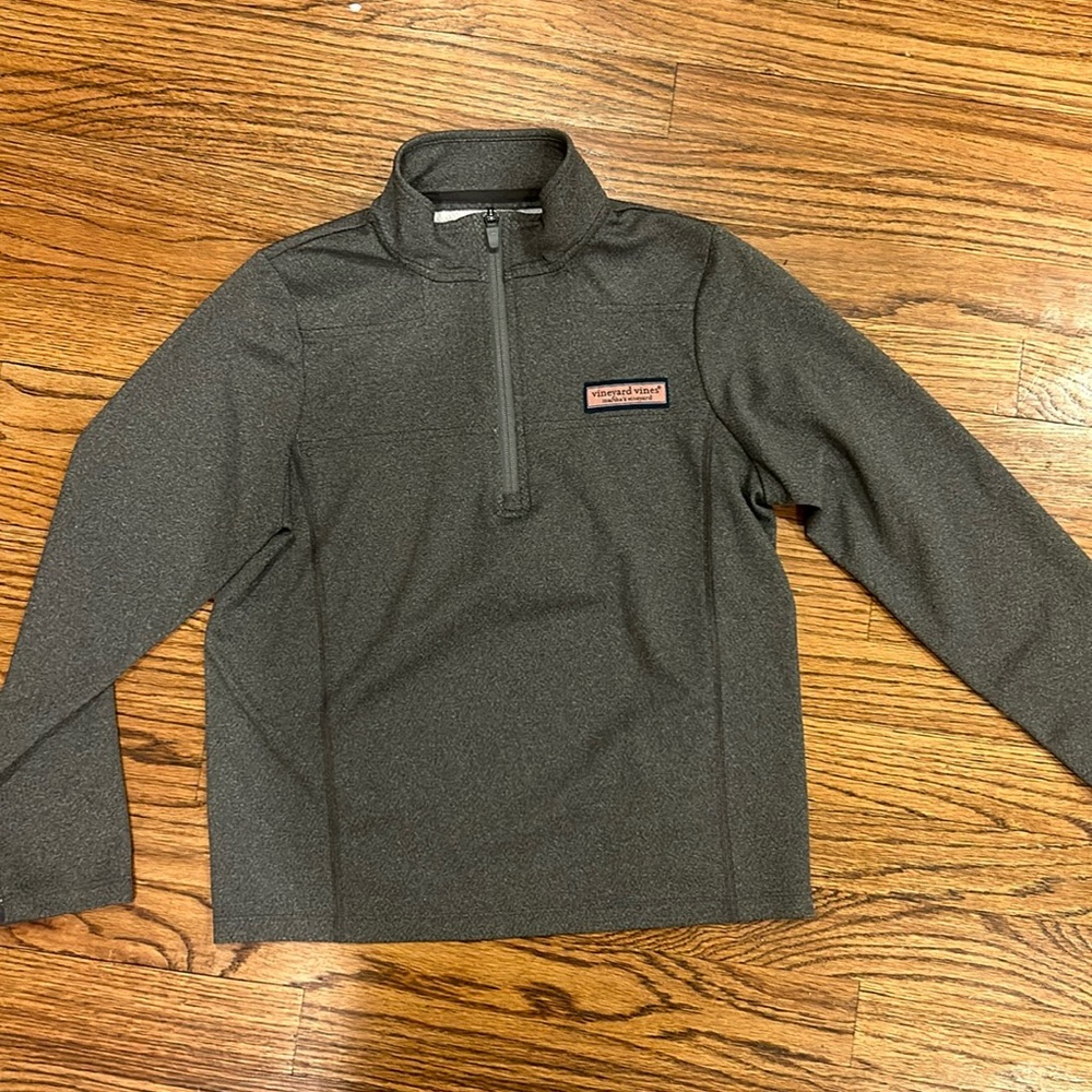 Vineyard Vines 1/2 zip long-sleeve top.